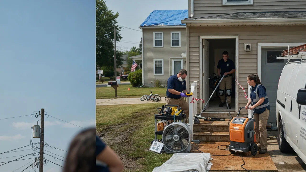 Water Damage Repair in Indiana near me